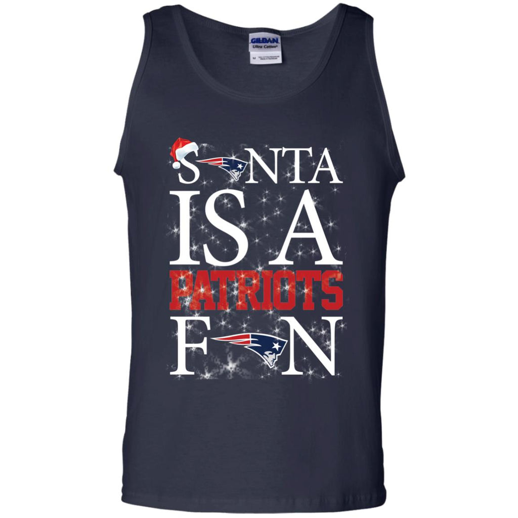 Santa Is A New England Patriots Fan T Shirts