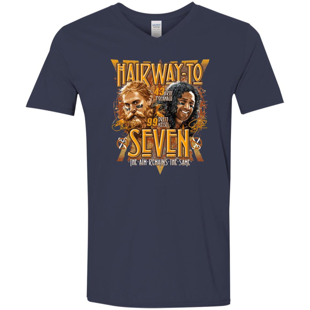 Hair Way To Seven Pittsburgh Steelers T Shirts - Best Funny Store