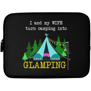 Turn Camping Into Glamping Camping Laptop Sleeves