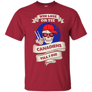 Skull Say Hi Montreal Canadiens T Shirts