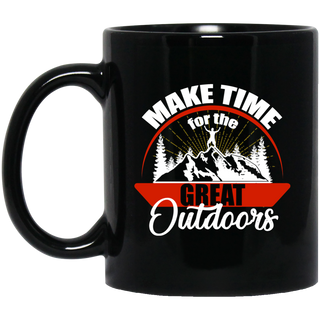 Make Time For The Great Outdoors Hiking Mugs