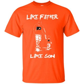 Like Father Like Son Philadelphia Flyers T Shirt