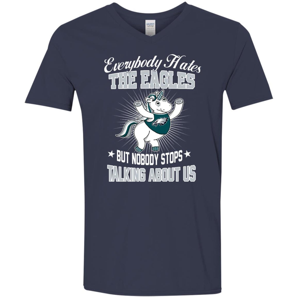 Nobody Stops Talking About Us Philadelphia Eagles T Shirt – Best Funny Store