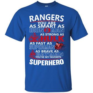 Texas Rangers You're My Favorite Super Hero T Shirts