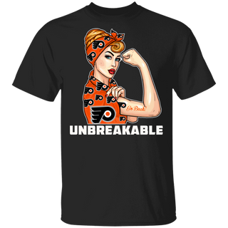 Beautiful Girl Unbreakable Go Philadelphia Flyers T Shirt