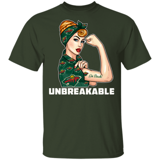 Beautiful Girl Unbreakable Go Minnesota Wild T Shirt