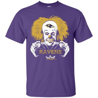 IT Horror Movies Baltimore Ravens T Shirts