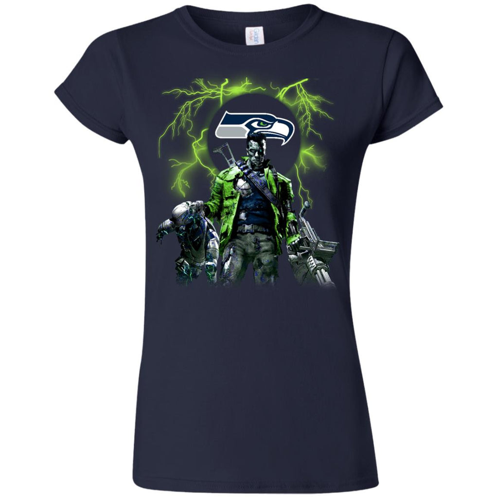 Guns Seattle Seahawks T Shirt - Best Funny Store