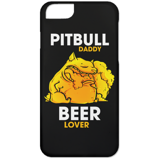 Pitbull Daddy Beer Lover Phone Cases