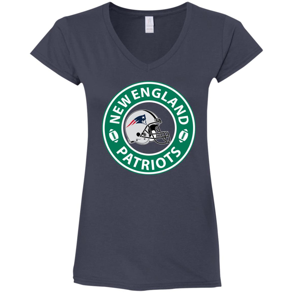 Starbucks Coffee New England Patriots T Shirts