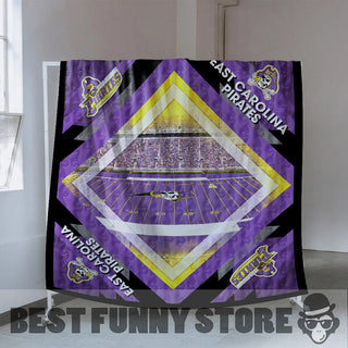 Pro East Carolina Pirates Stadium Quilt For Fan