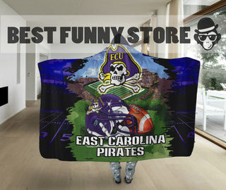 Special Edition East Carolina Pirates Home Field Advantage Hooded Blanket