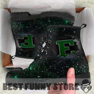 Art Scratch Mystery Eastern Michigan Eagles Boots