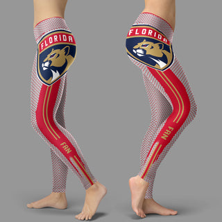 Charming Lovely Little Dots Along Body Florida Panthers Leggings