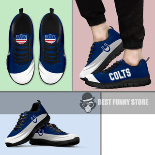 Awesome Gift Logo Indianapolis Colts Sneakers
