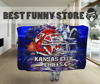 Special Edition Kansas City Chiefs Home Field Advantage Hooded Blanket