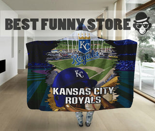 Special Edition Kansas City Royals Home Field Advantage Hooded Blanket