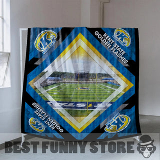 Pro Kent State Golden Flashes Stadium Quilt For Fan