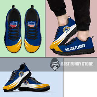 Awesome Gift Logo Kent State Golden Flashes Sneakers