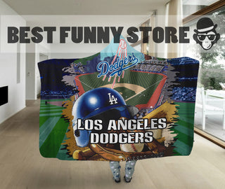 Special Edition Los Angeles Dodgers Home Field Advantage Hooded Blanket
