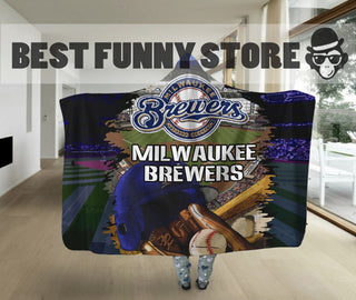 Special Edition Milwaukee Brewers Home Field Advantage Hooded Blanket