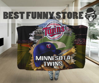 Special Edition Minnesota Twins Home Field Advantage Hooded Blanket