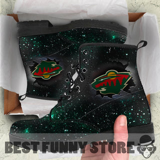 Art Scratch Mystery Minnesota Wild Boots