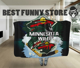 Special Edition Minnesota Wild Home Field Advantage Hooded Blanket