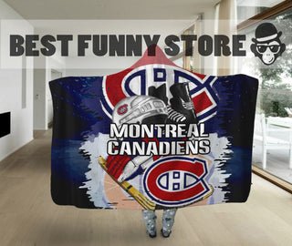 Special Edition Montreal Canadiens Home Field Advantage Hooded Blanket