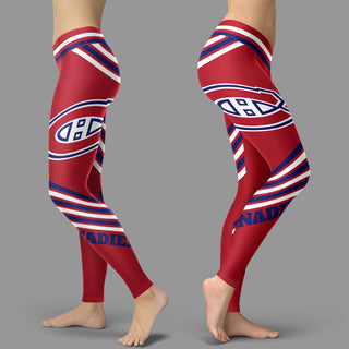 Straight Cute Beautiful Attractive Montreal Canadiens Leggings
