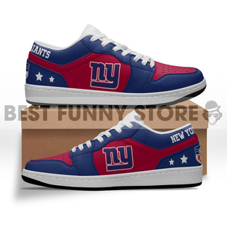 Gorgeous Simple Logo New York Giants Low Jordan Shoes