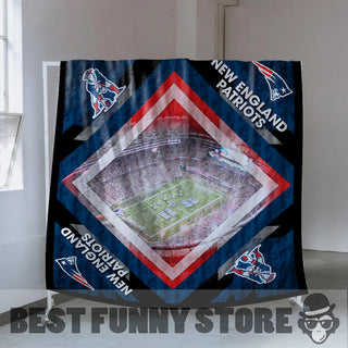 Pro New England Patriots Stadium Quilt For Fan