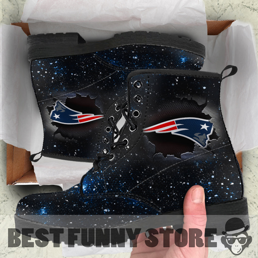Art Scratch Mystery New England Patriots Boots