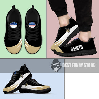 Awesome Gift Logo New Orleans Saints Sneakers