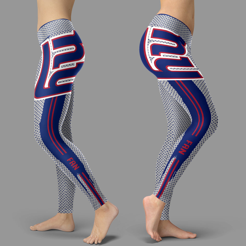 Charming Lovely Little Dots Along Body New York Giants Leggings