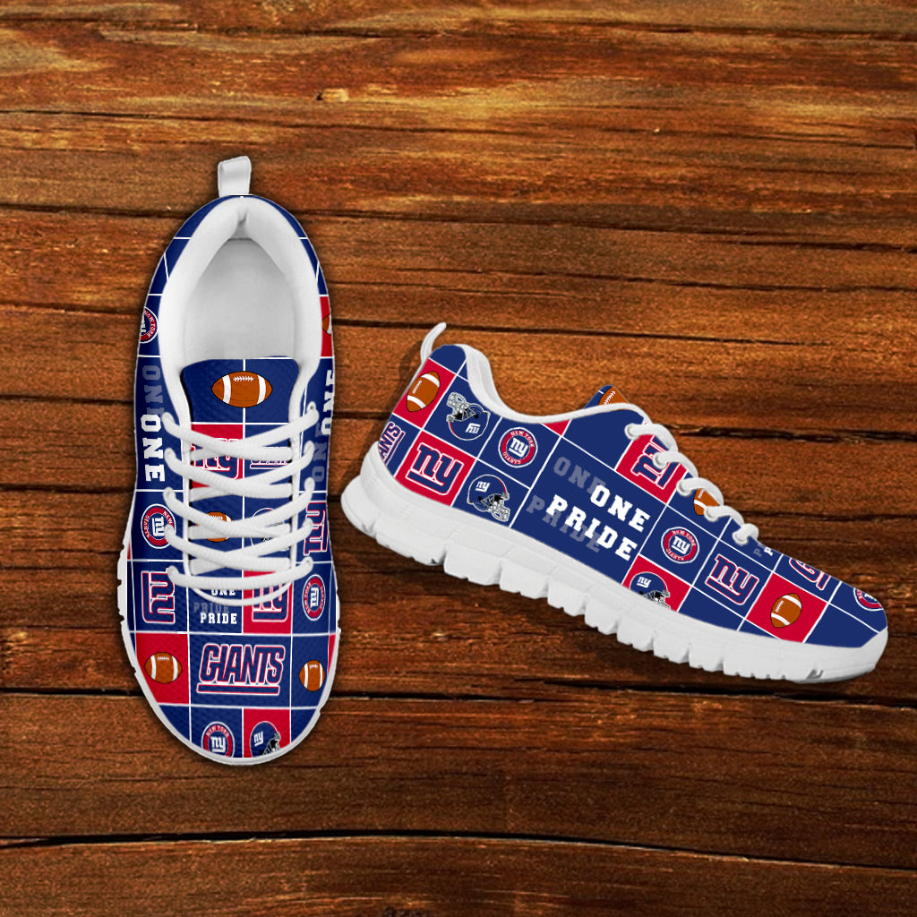 Pride Flag New York Giants Sneakers