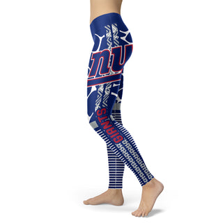 Cool Air Lighten Attractive Kind New York Giants Leggings