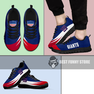 Awesome Gift Logo New York Giants Sneakers
