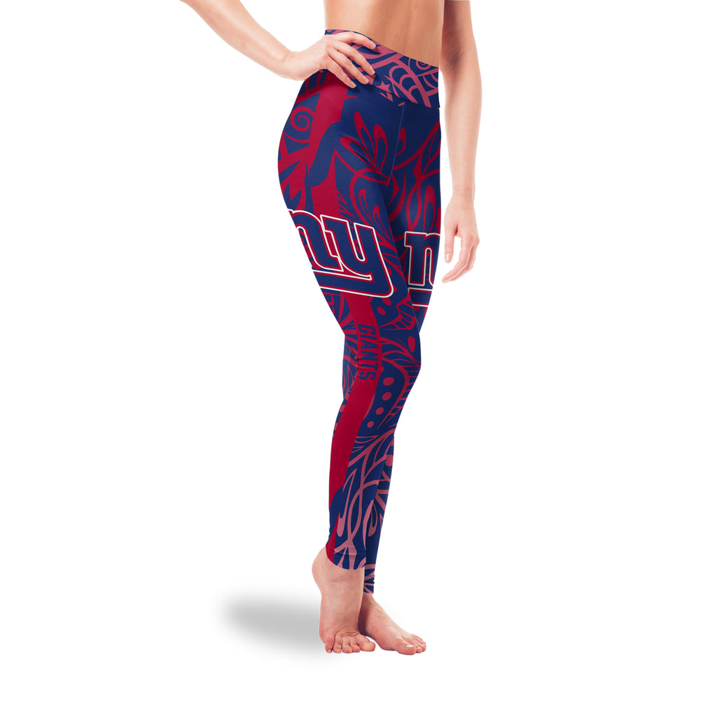 Curly Line Charming Daily Fashion New York Giants Leggings