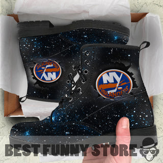 Art Scratch Mystery New York Islanders Boots