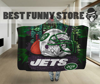 Special Edition New York Jets Home Field Advantage Hooded Blanket