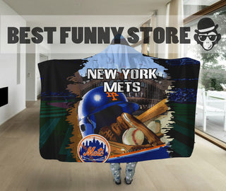 Special Edition New York Mets Home Field Advantage Hooded Blanket