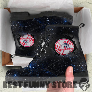 Art Scratch Mystery New York Yankees Boots