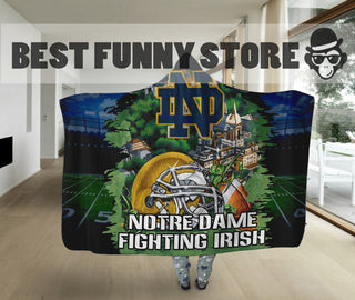 Special Edition Notre Dame Fighting Irish Home Field Advantage Hooded Blanket