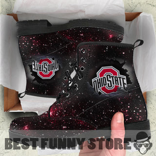 Art Scratch Mystery Ohio State Buckeyes Boots