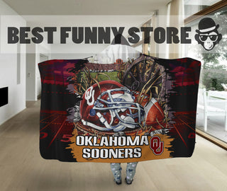 Special Edition Oklahoma Sooners Home Field Advantage Hooded Blanket