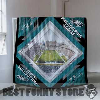 Pro Philadelphia Eagles Stadium Quilt For Fan