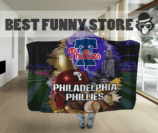 Special Edition Philadelphia Phillies Home Field Advantage Hooded Blanket