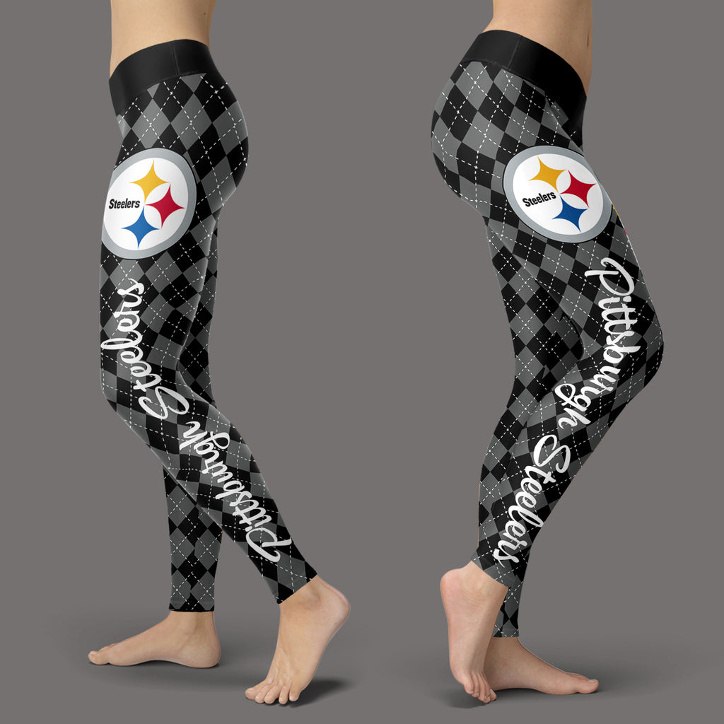 Cosy Seamless Border Wonderful Pittsburgh Steelers Leggings – Best