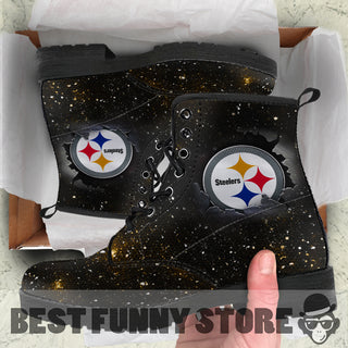 Art Scratch Mystery Pittsburgh Steelers Boots